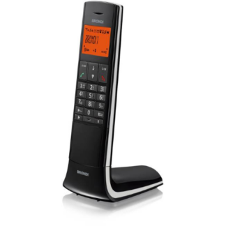 TELEFONO CORDLESS BRONDI LEMURE BLACK ITALIA