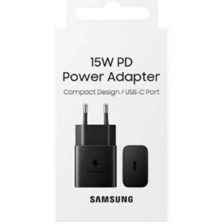 SAMSUNG CARICATORE 15W PD USB-C BLACK