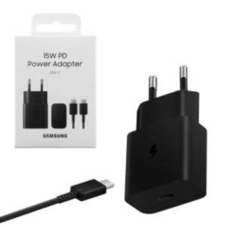 SAMSUNG CARICATORE 25W EP-T2510XBE FC USB-C +CAVO1M BLACK