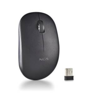 NGS MOUSE WIRELESS FOG PRO 1000DPI 2TASTI BLACK