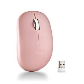 NGS MOUSE WIRELESS FOG PRO 1000DPI 2TASTI PINK