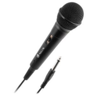 NGS MICROFONO VOCALE WIRED SINGER FIRE CAVO 3M NERO