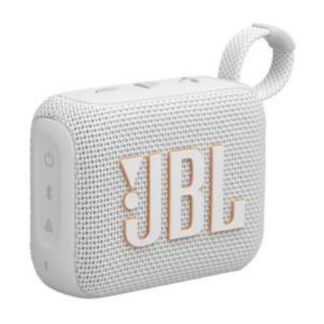 JBL GO4 PORTABLE BT SPEAKER WHITE