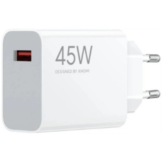 XIAOMI 45W WALL CHARGING COMBO USB-A WHITE