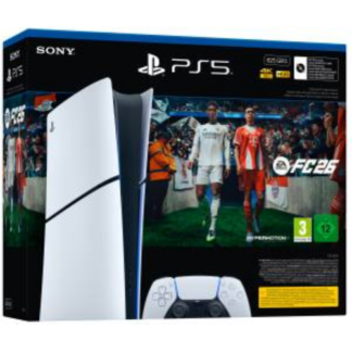 PS5 CONSOLE 825GB DIGITAL EDITION E CHASSIS WHITE + FC 26 ITALIA