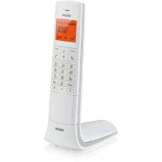 TELEFONO CORDLESS BRONDI LEMURE WHITE ITALIA