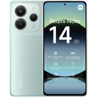 XIAOMI REDMI NOTE 14 5G 6+128GB 6.67" CORAL GREEN EUROPA