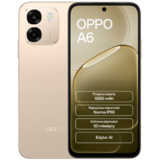 OPPO A6 4G 6+256GB 6.75" AURORA GOLD ITALIA