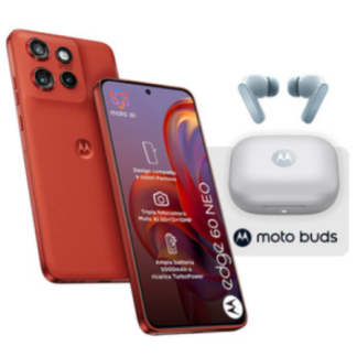 MOTOROLA EDGE 60 NEO 5G 8+256GB 6.36" PANT.POINCIANA + MOTO BUDS ITALIA