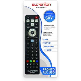 SUPERIOR TELECOMANDO UNIVERSALE SKY / SKY HD / MYSKY HD / SKY Q SH
